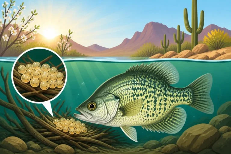 Spawning Behavior of Crappie in Spring