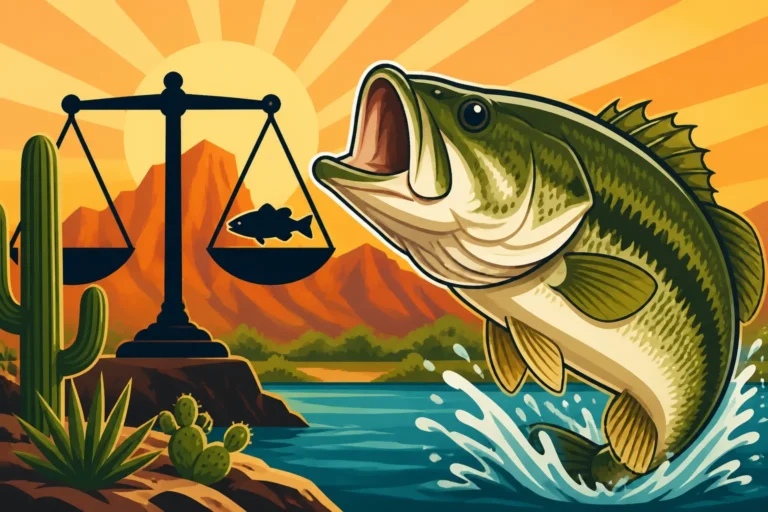 Trophy Bass Threshold Weight in Arizona