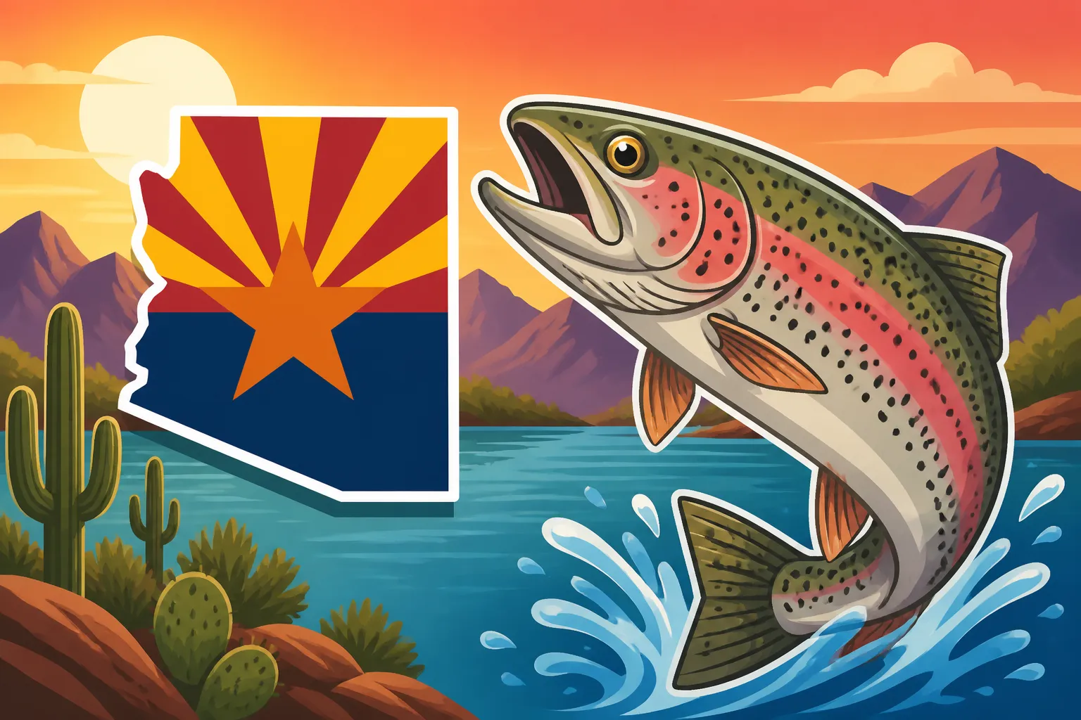 Trophy Trout Threshold Weight in Arizona