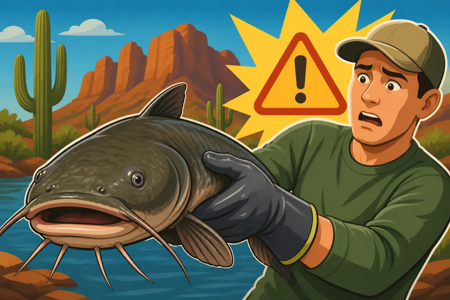 Are Flathead Catfish Dangerous to Handle?