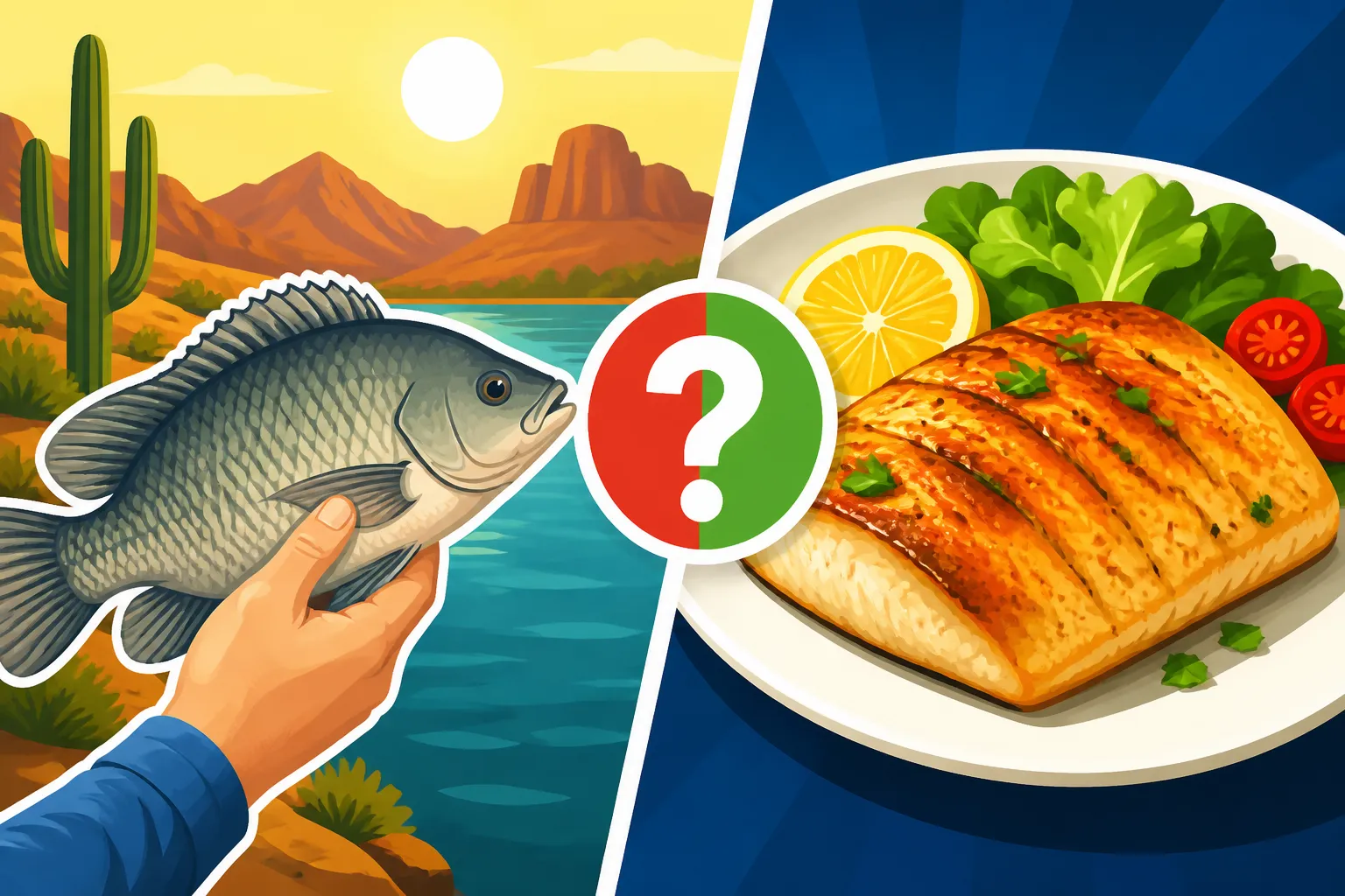 Can You Eat Tilapia Caught in Arizona Lakes?