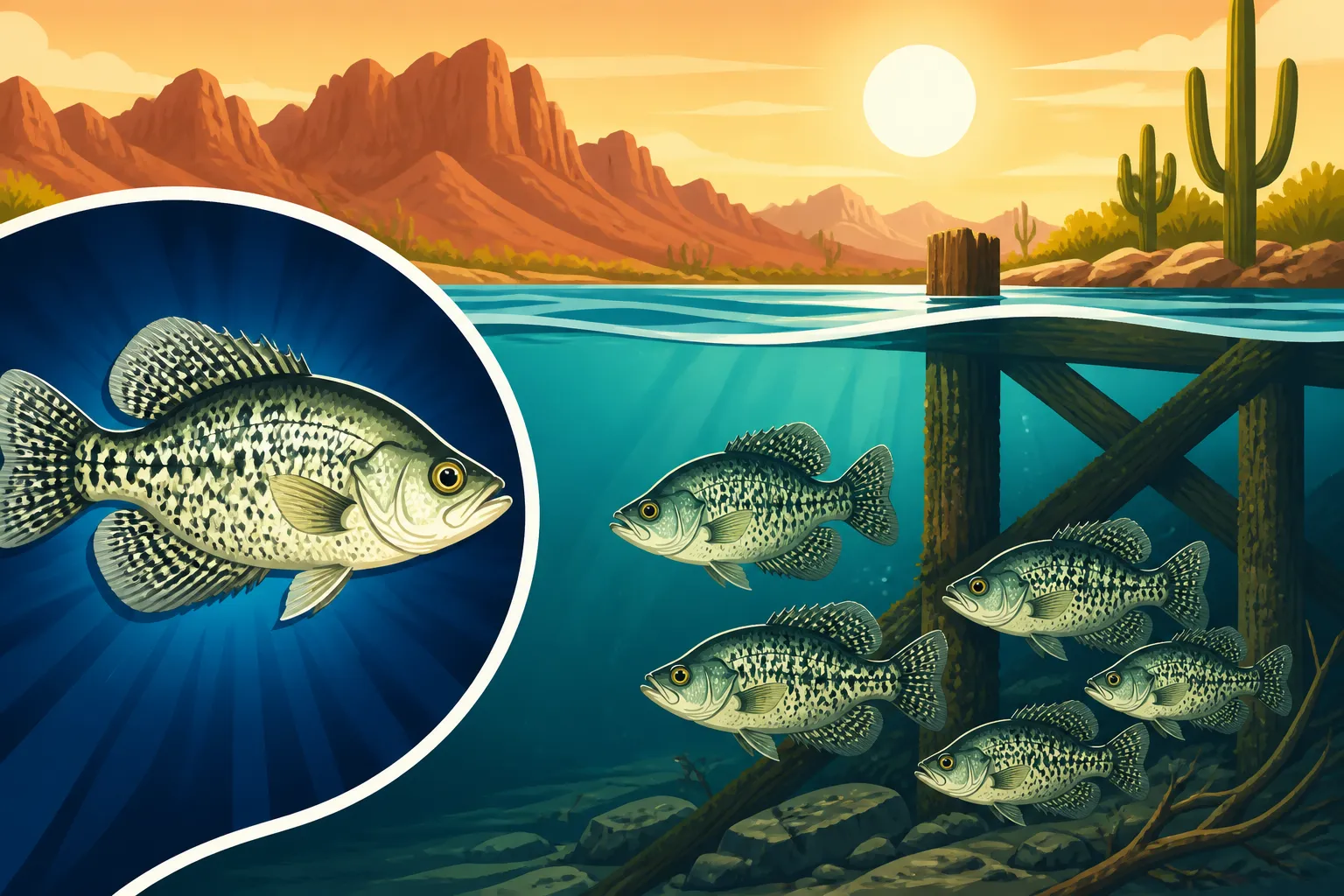 Do Crappie School Near Structure?