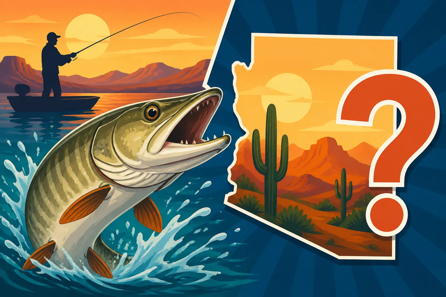 Can You Catch Muskie Anywhere in Arizona?