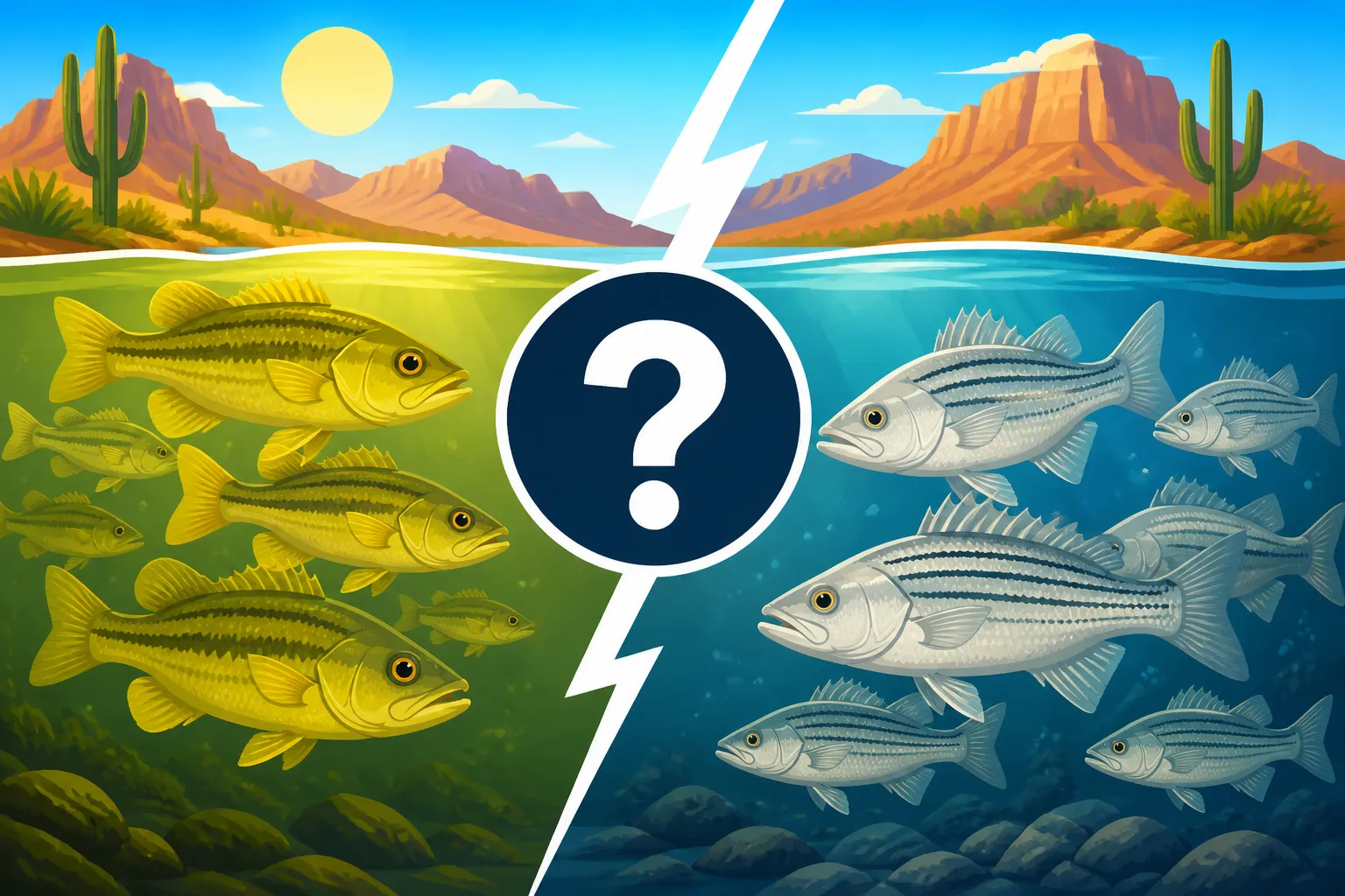 Do Yellow Bass School Like White Bass?