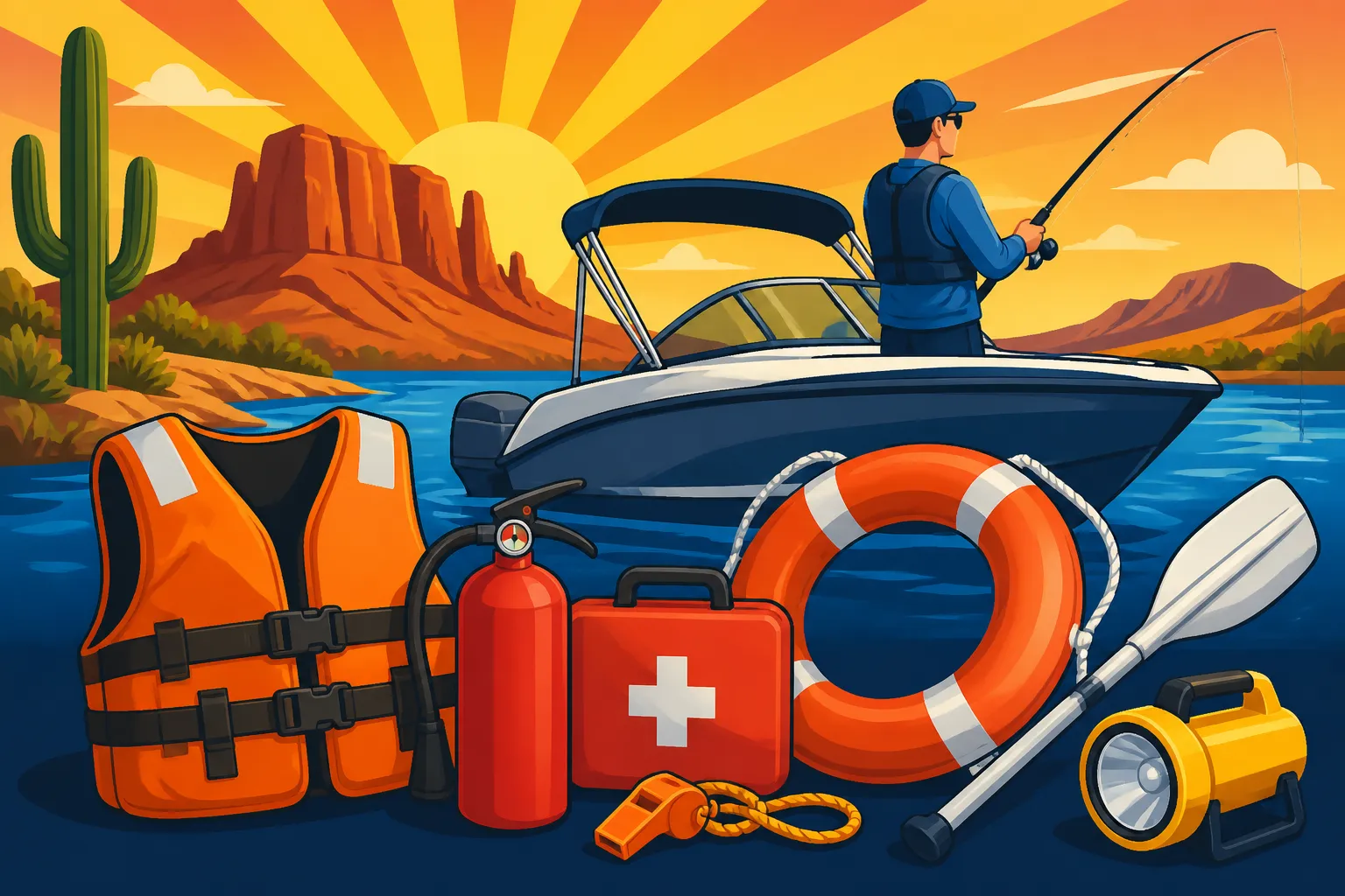 Boating Safety Gear Requirements in Arizona