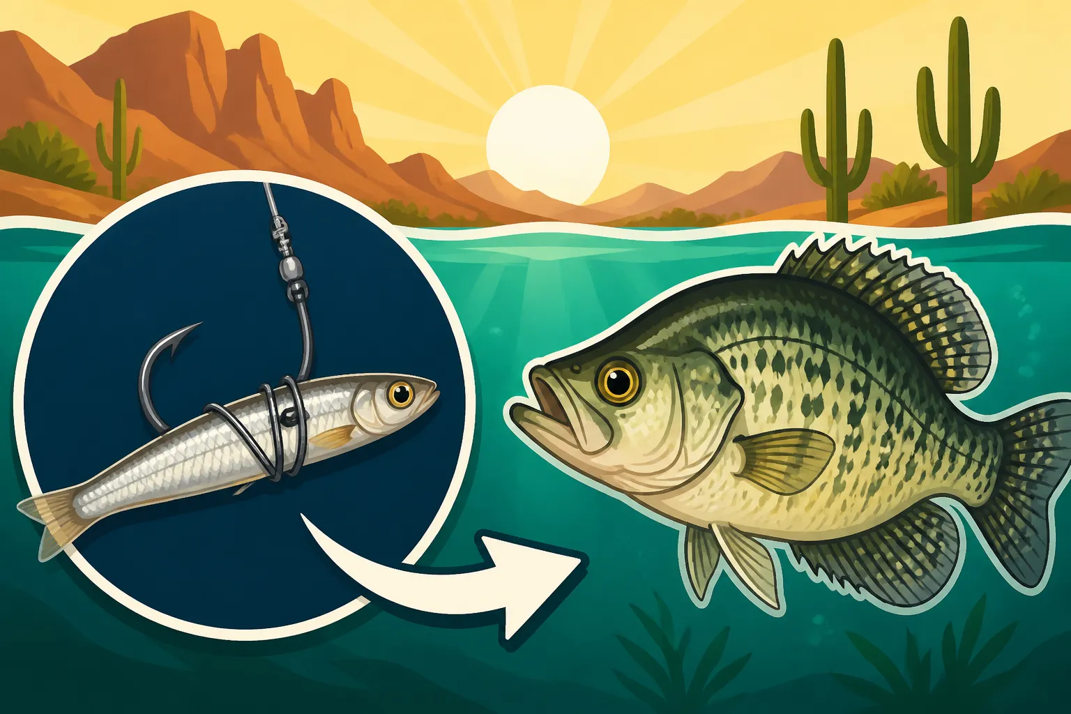 How to Rig a Live Minnow for Crappie