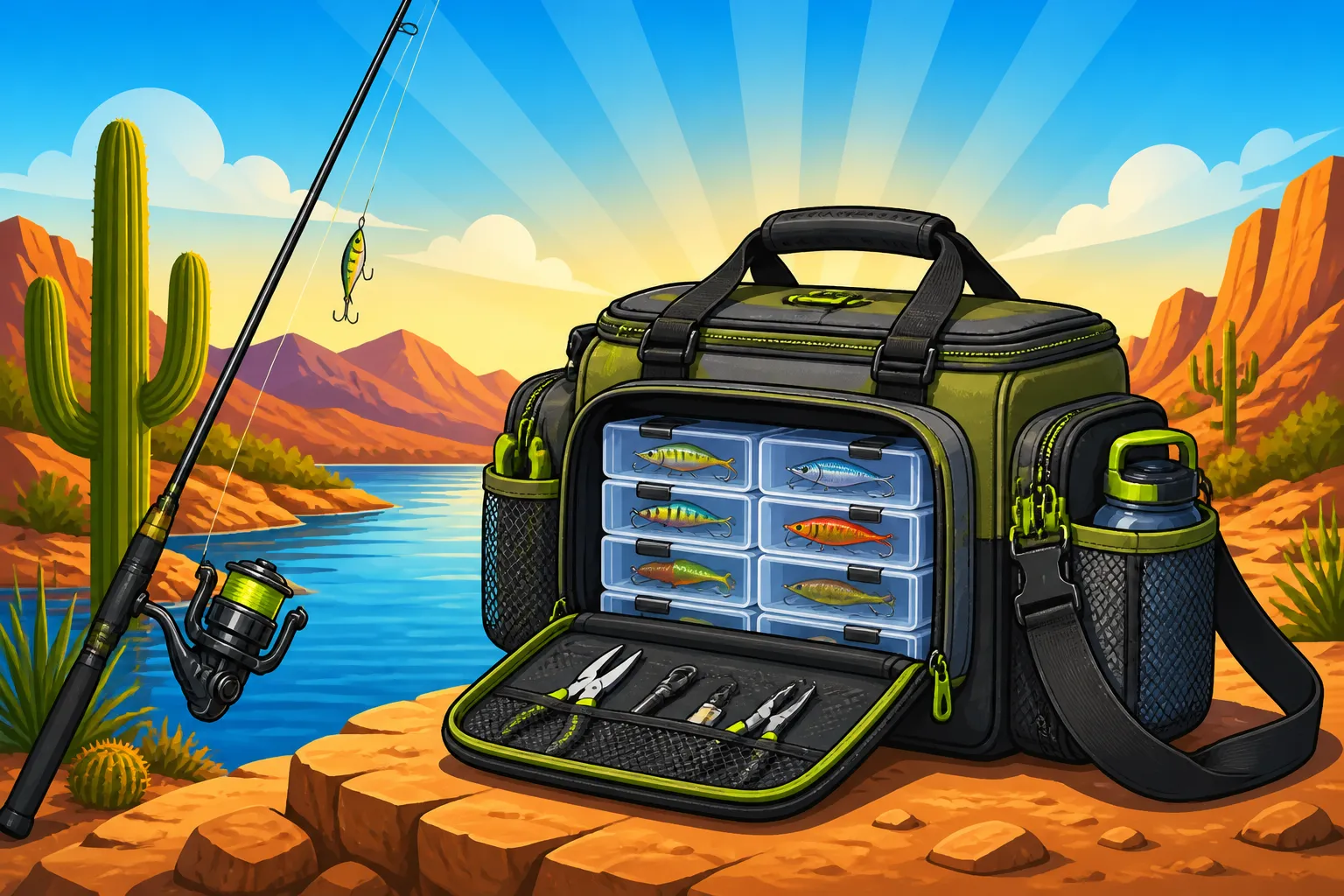 Best Tackle Bag for Shore Fishing