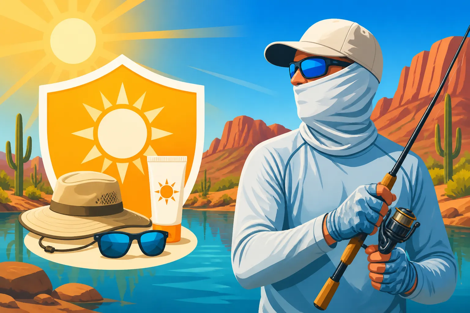 Best Sun Protection for Desert Fishing