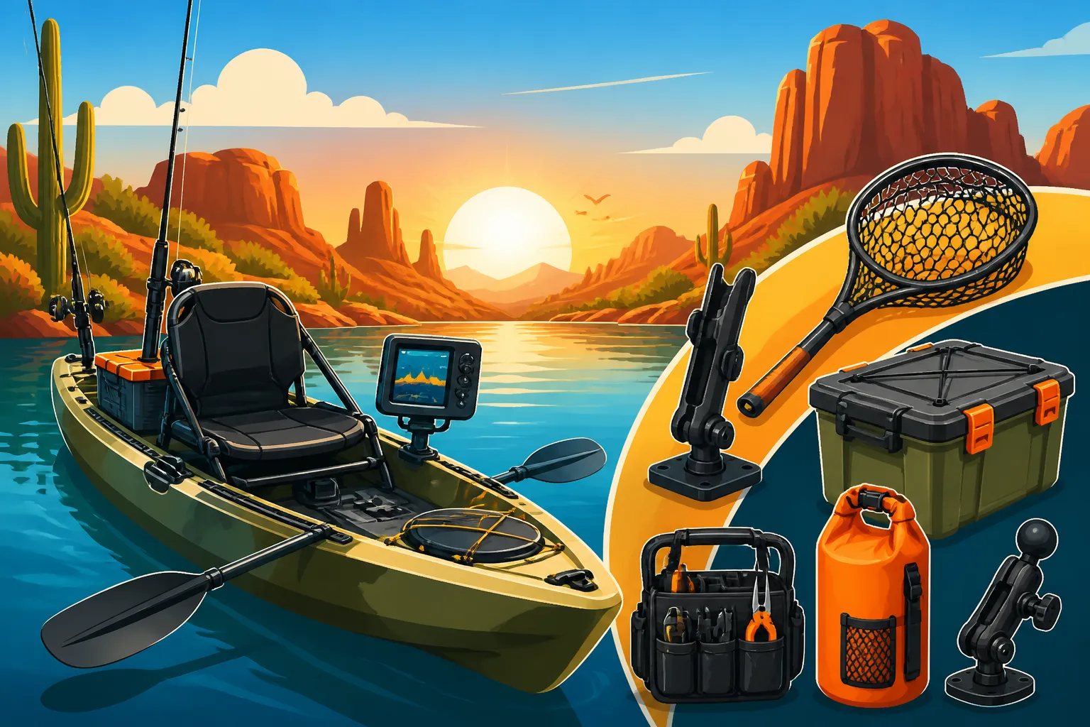 Best Kayak Fishing Accessories