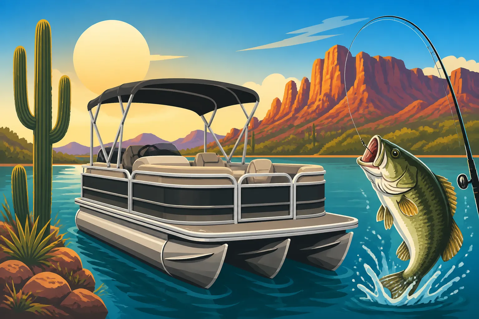 Best Pontoon Boats for Lake Fishing