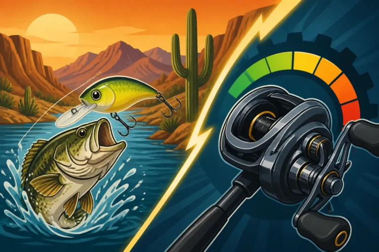 Best Reel Gear Ratio for Crankbaits