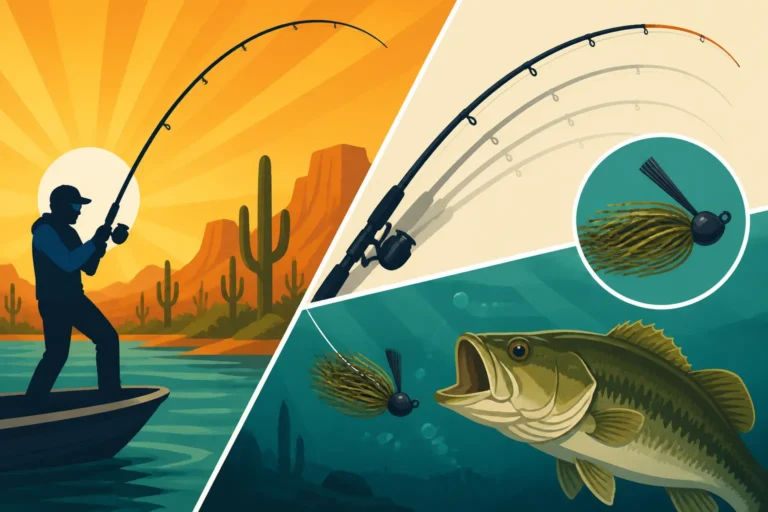 Best Rod Action for Jig Fishing