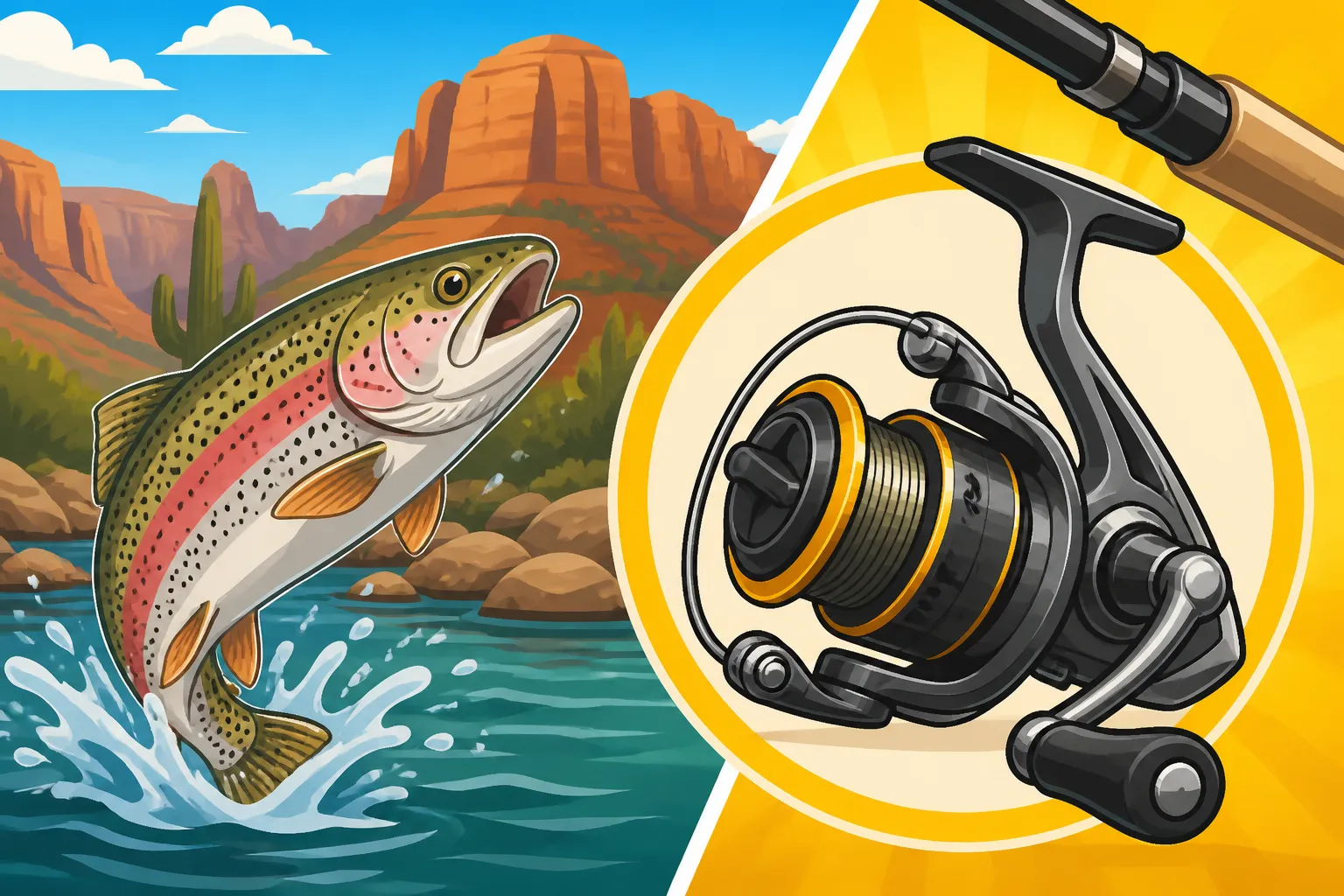 Best Reel Size for Trout Fishing