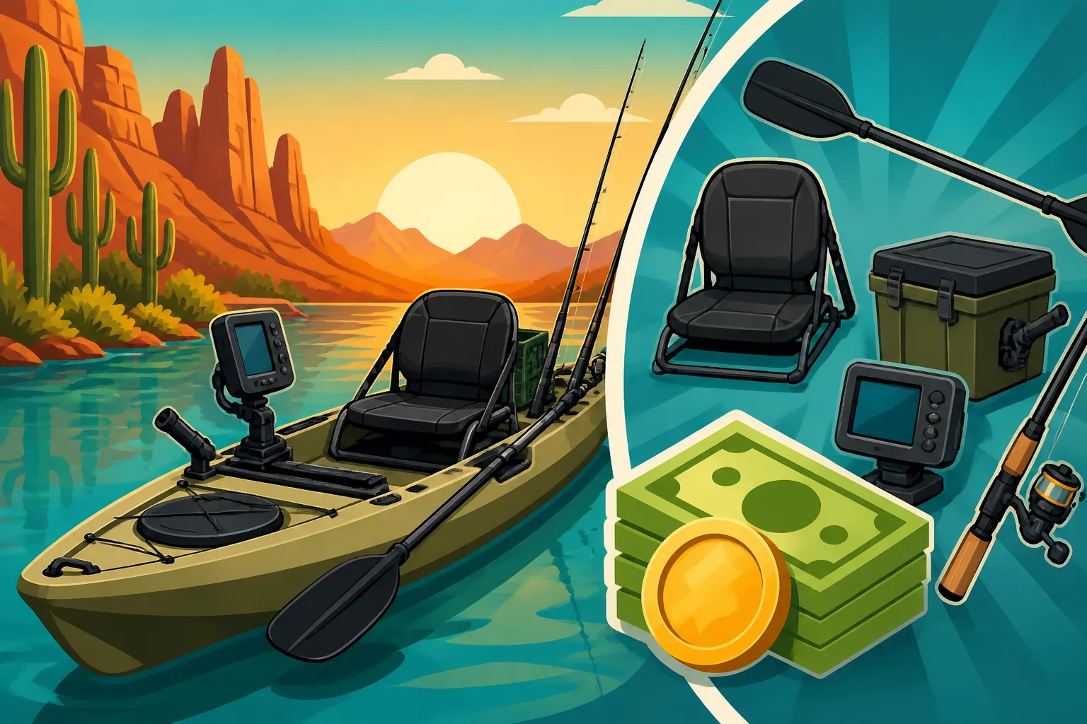 Cost of a Kayak Fishing Setup