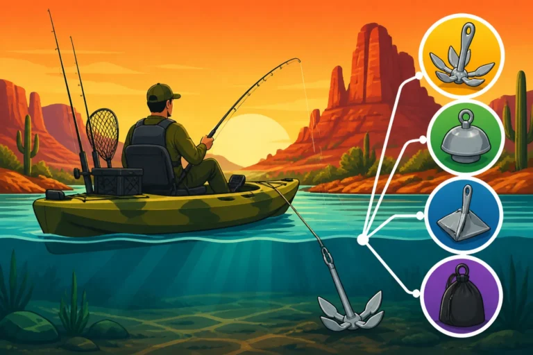 Best Anchor Type for a Fishing Kayak