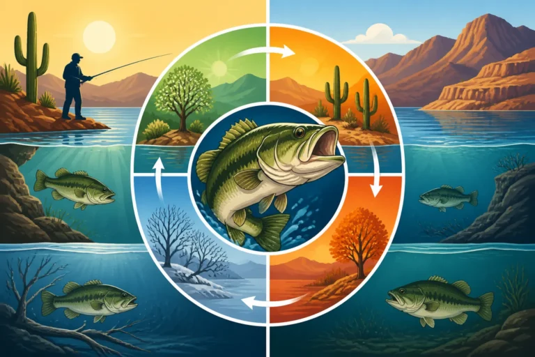 Seasonal Movement Patterns of Bass at Roosevelt Lake