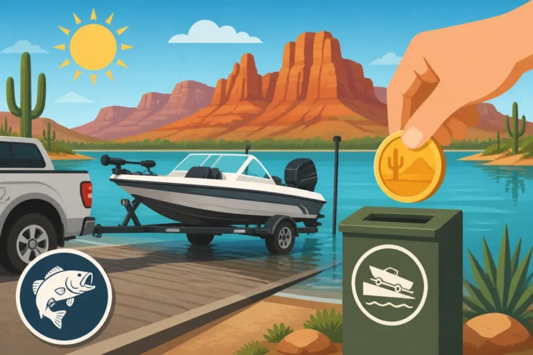 Boat Ramp Fees at Arizona Lakes
