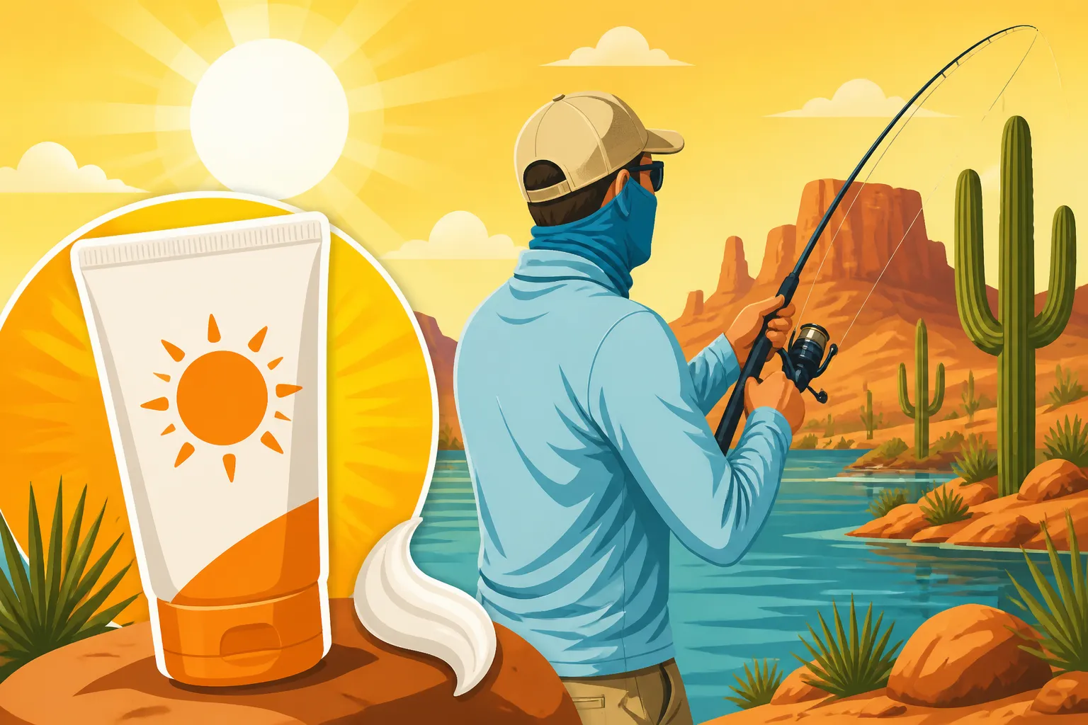 Best Sunscreen for All-Day Desert Fishing