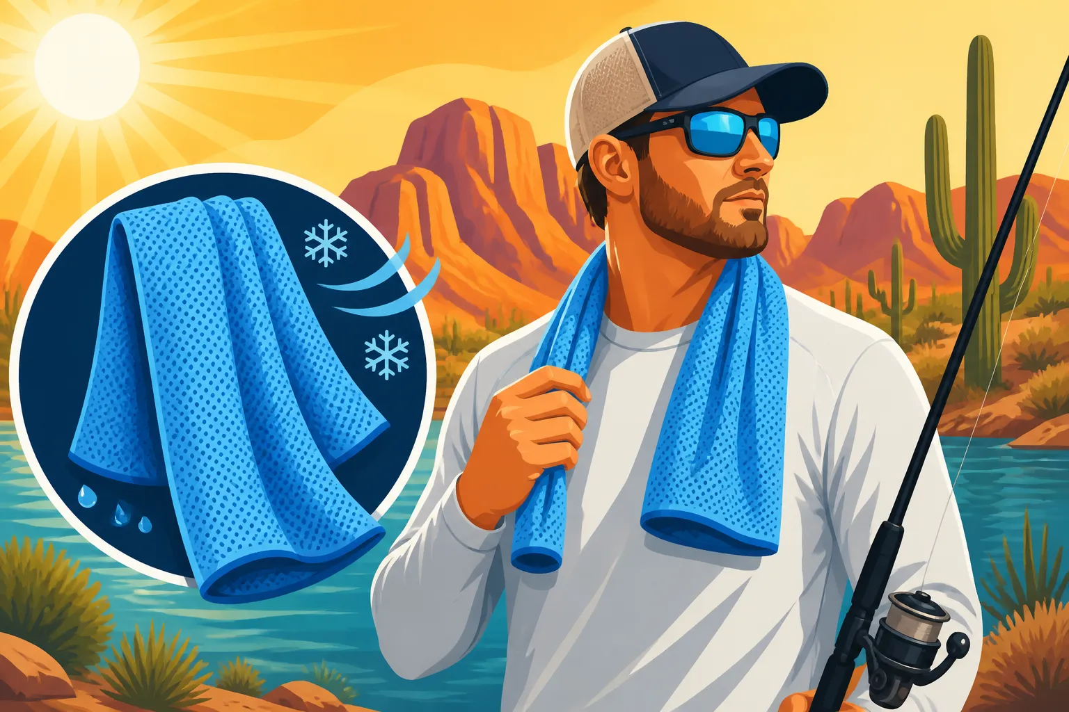 Best Cooling Towel for Summer Fishing Trips