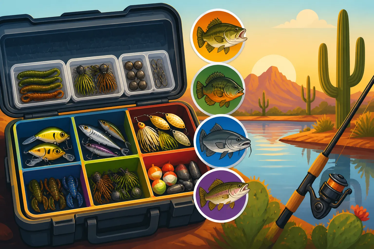 Best Tackle Box Organization for Multiple Species
