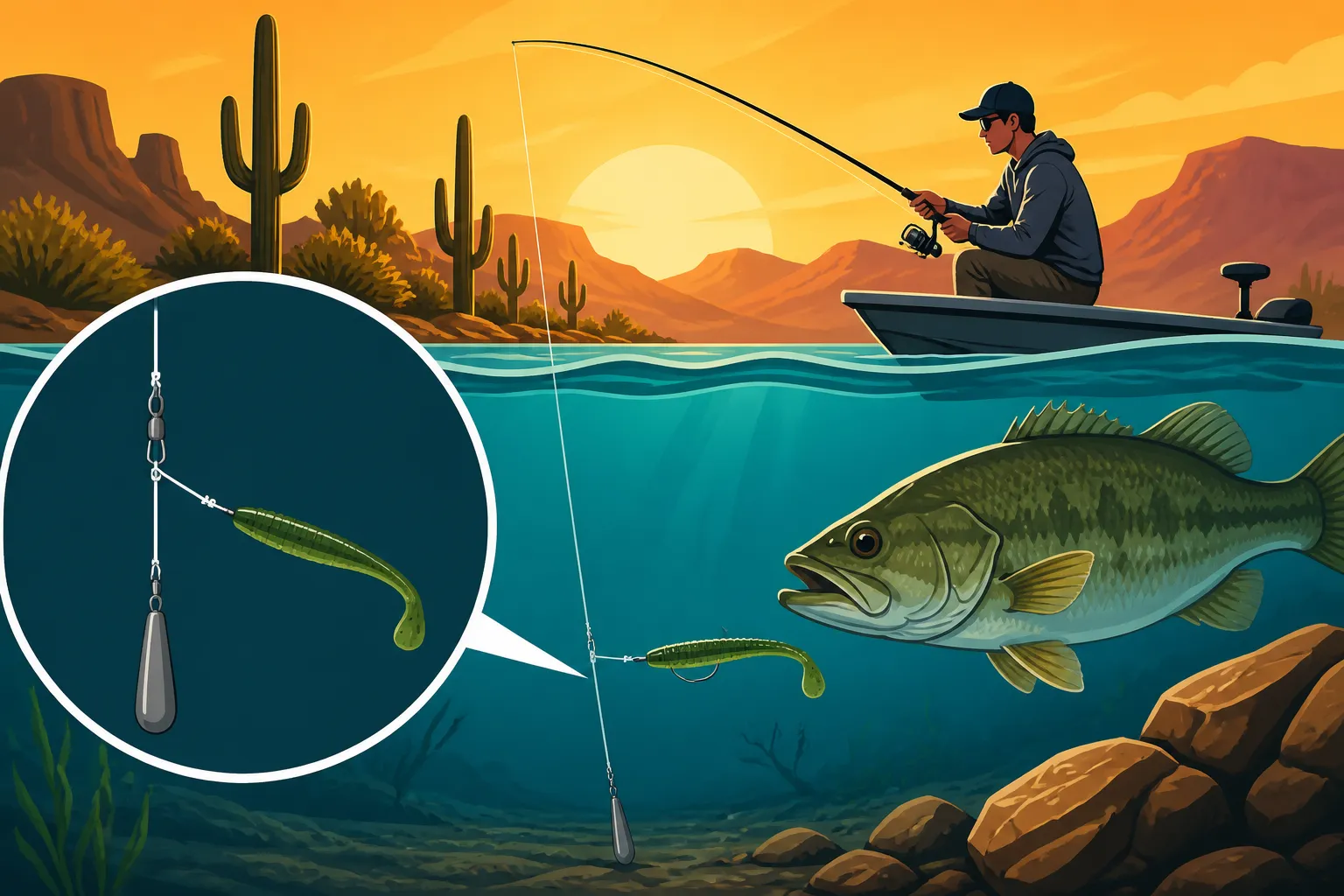Best Setup for Drop Shot Fishing