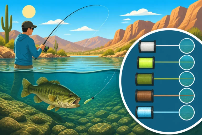 Best Line Color for Clear Desert Lakes
