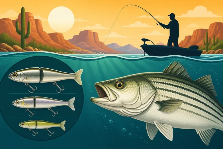 Best Swimbait Size for Striped Bass