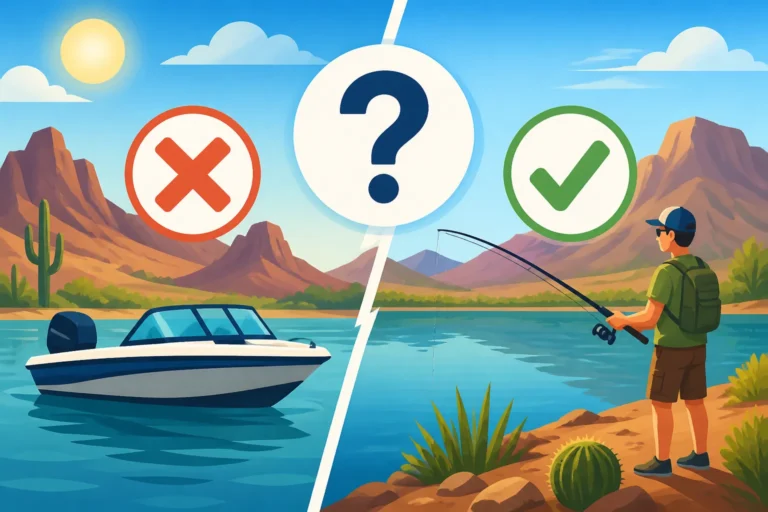 Do You Need a Boat to Fish Arizona Lakes?