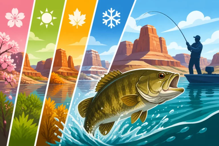Best Season to Catch Smallmouth Bass at Lake Powell