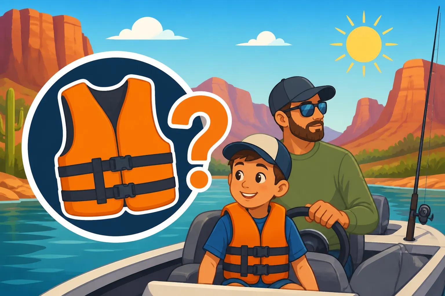 Do Kids Need a Life Jacket in Arizona Boats?