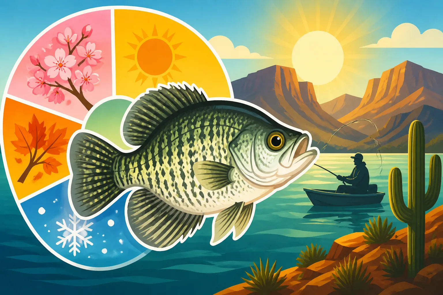 Best Season to Catch Crappie at Roosevelt Lake