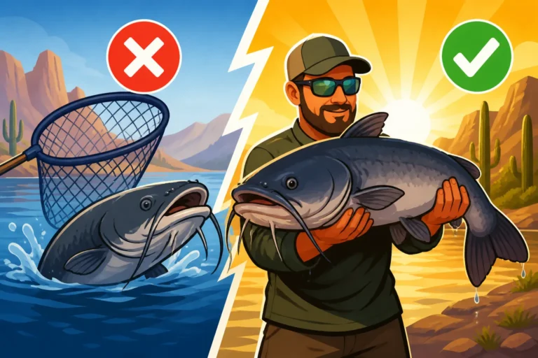 Do You Need a Net to Land Big Catfish?