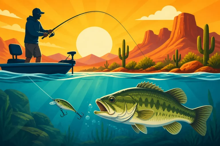 Summer Fishing Strategy for Desert Lakes