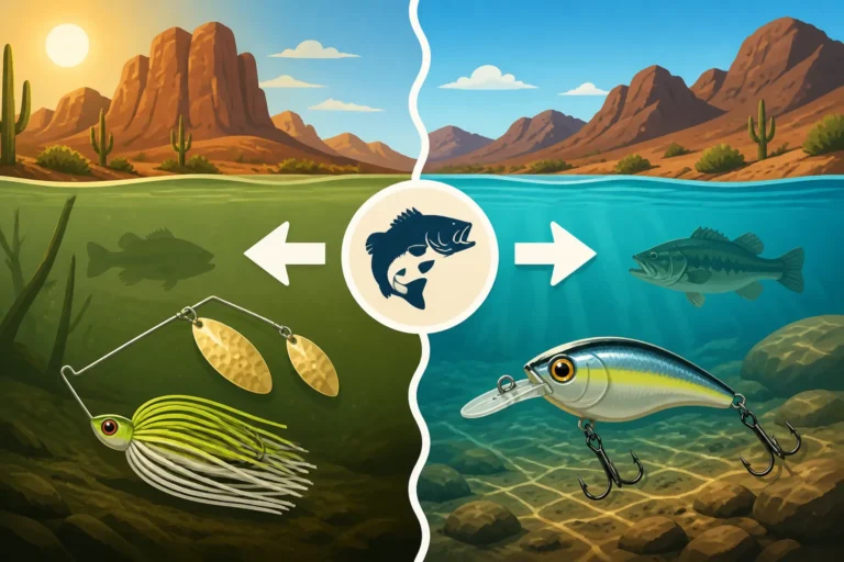 How Water Clarity Affects Lure Choice