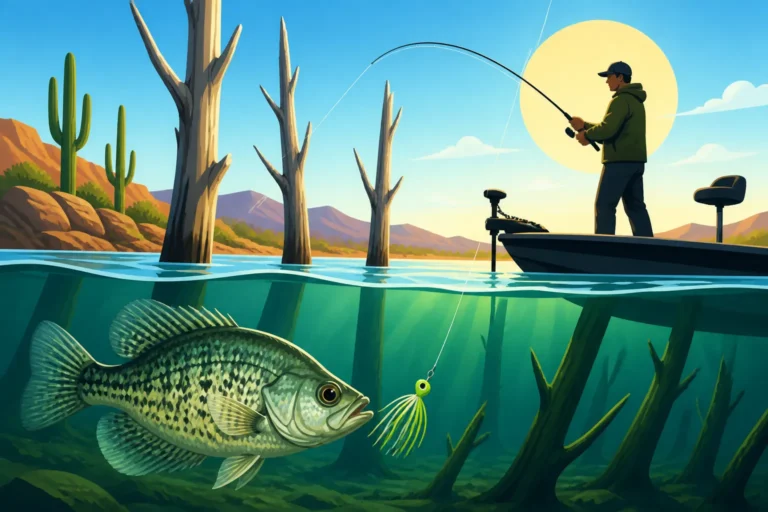 How to Fish Standing Timber for Crappie in Spring