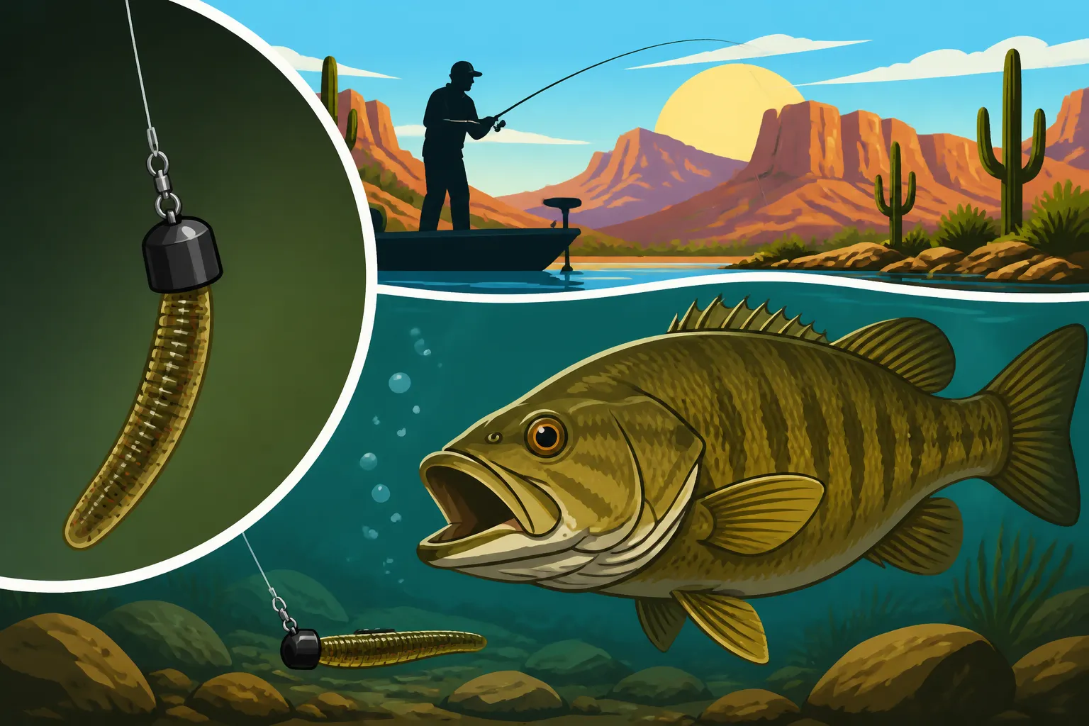 How to Fish a Ned Rig for Smallmouth Bass