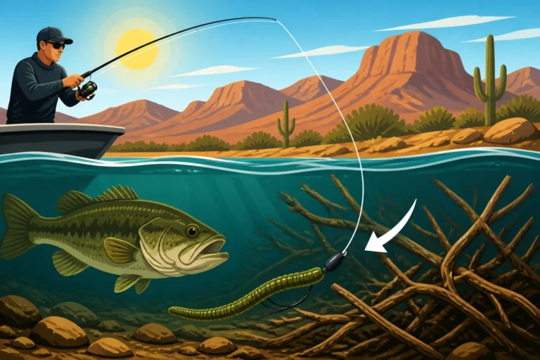 How to Fish a Texas Rig Around Brush