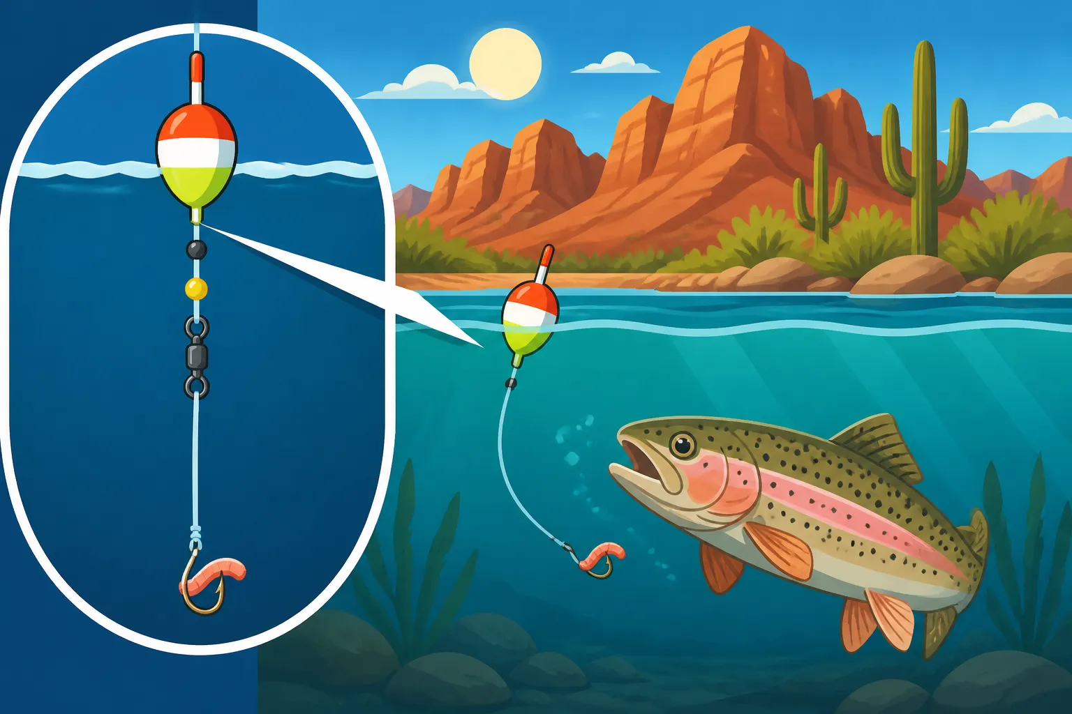 How to Set Up a Slip Bobber for Trout