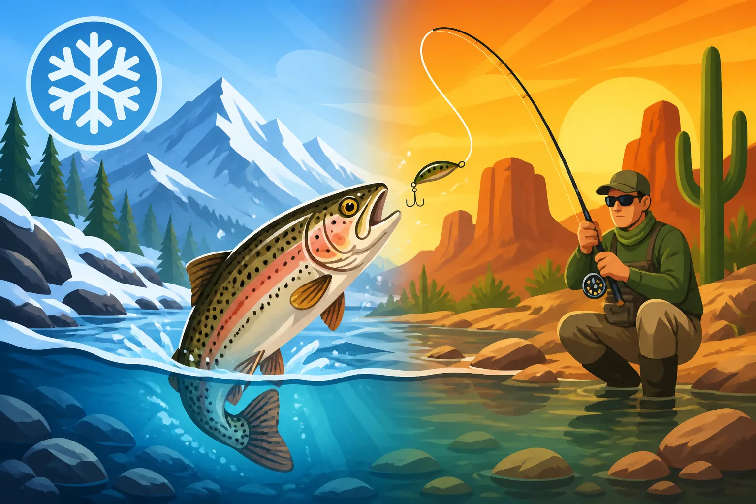 Do Trout Bite Better in Cold Water?
