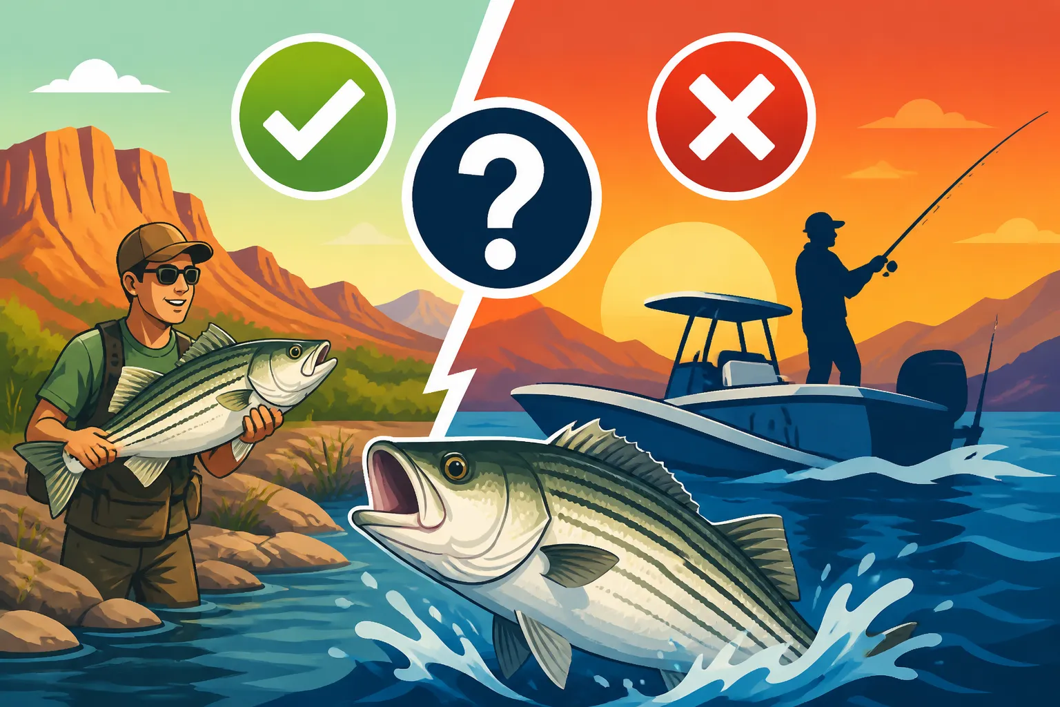 Do You Need a Boat to Catch Striped Bass?