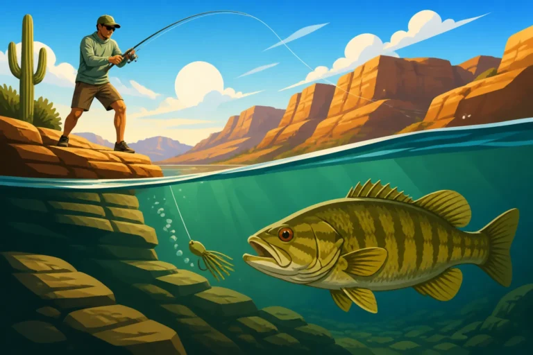 How to Fish Canyon Ledges for Smallmouth Bass