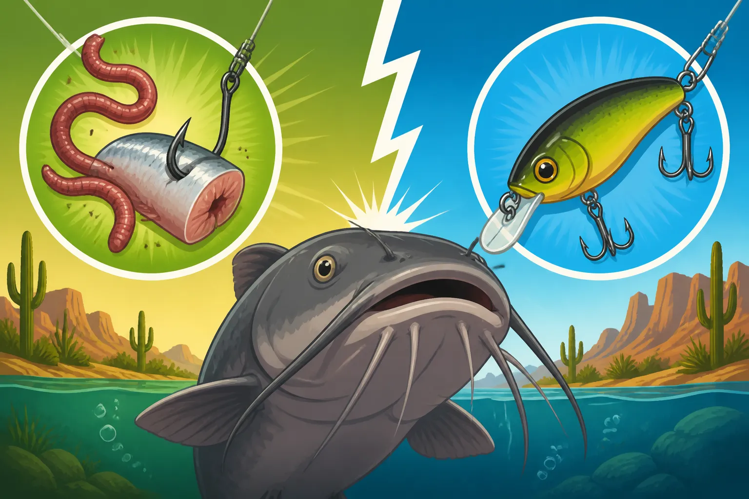 Is Live Bait Better Than Lures for Catfish?