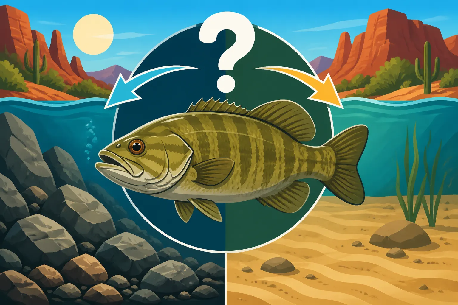Do Smallmouth Bass Prefer Rocky or Sandy Structure?