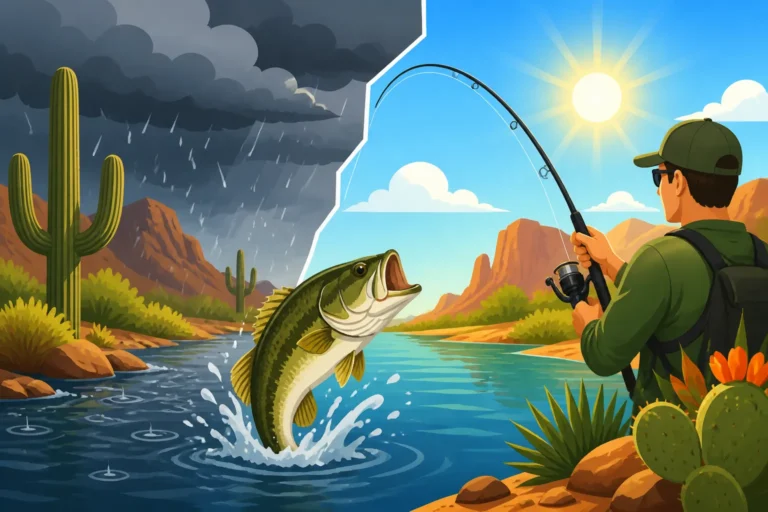 Can You Fish Right After It Rains in Arizona?
