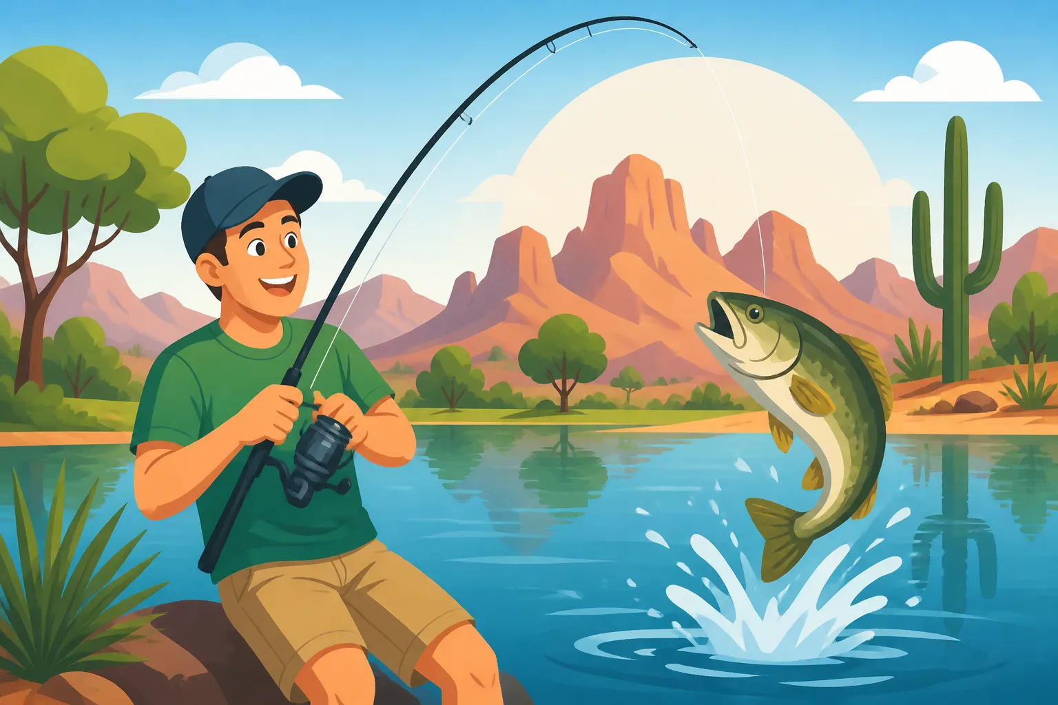 Can Beginners Catch Fish at Community Lakes?