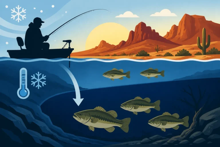Do Fish Move Deeper in Cold Winter Water?