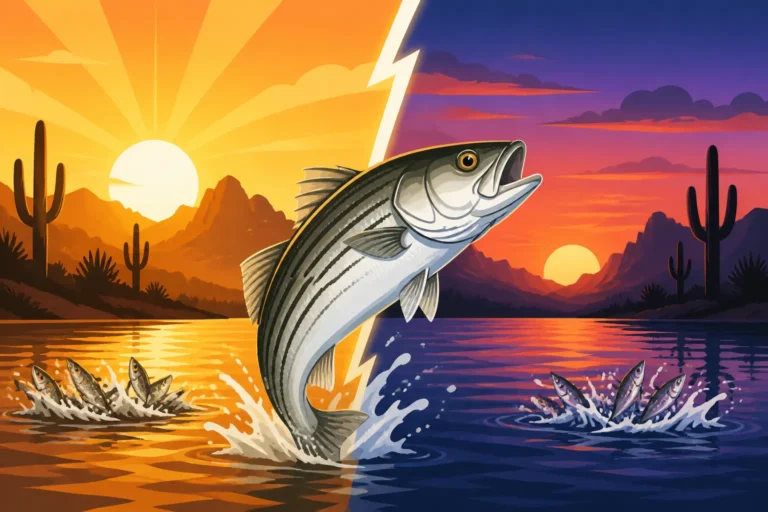 Is Dawn or Dusk Better for Striper Boils?