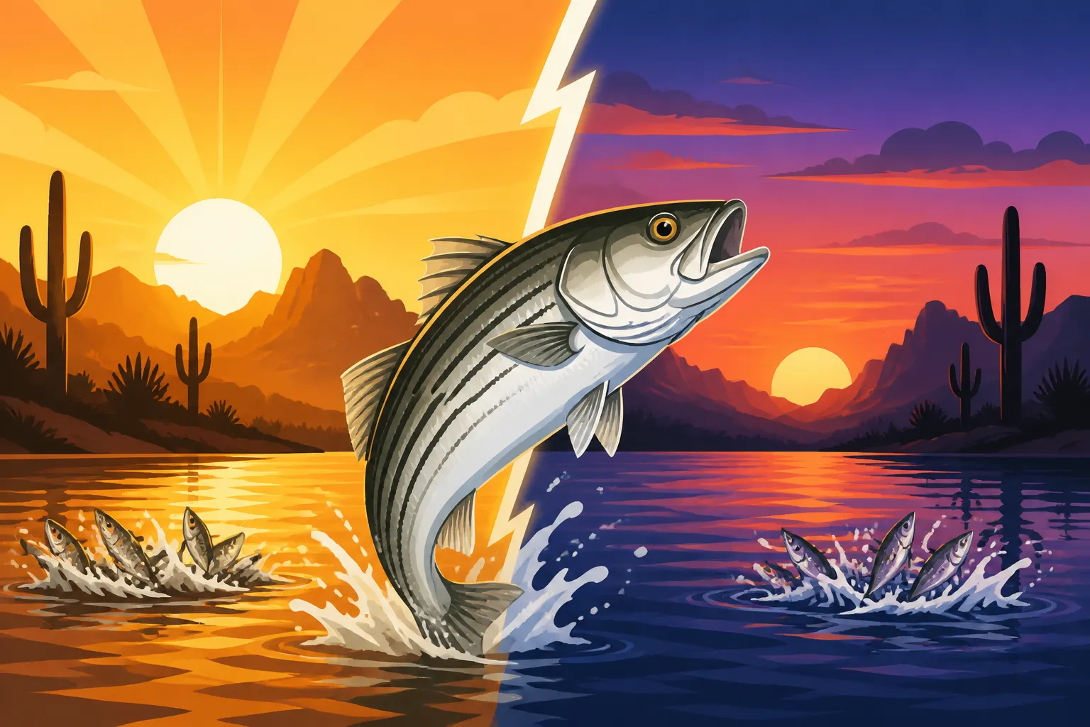Is Dawn or Dusk Better for Striper Boils?