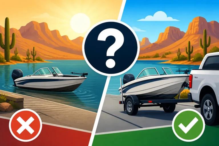 Do You Need a Trailer to Launch a Boat in Arizona?