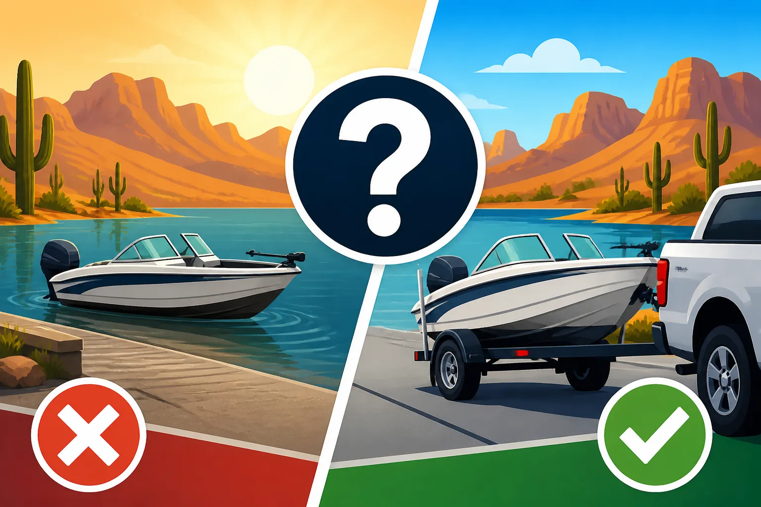 Do You Need a Trailer to Launch a Boat in Arizona?